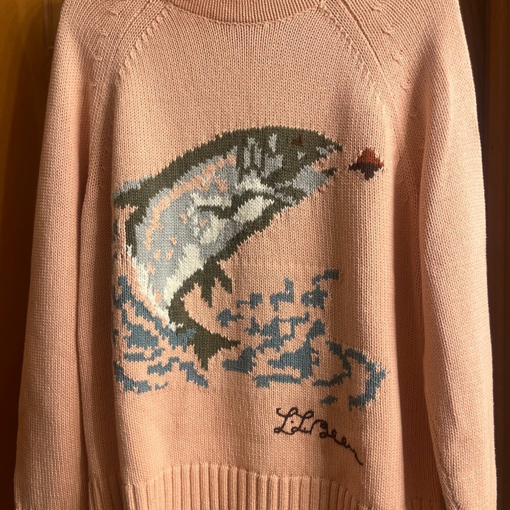 LL Bean Signature Rollneck Sweater (L) NWT